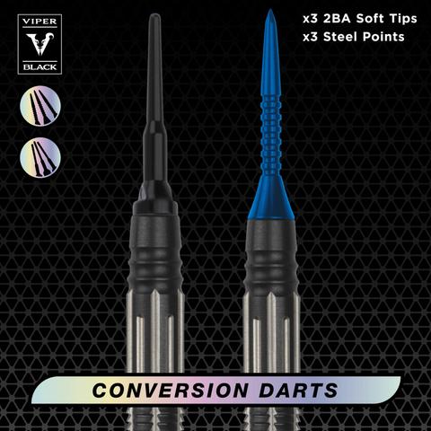 Viper Black Flux Darts - Blue