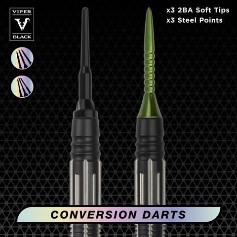 Viper Black Flux Darts - Green