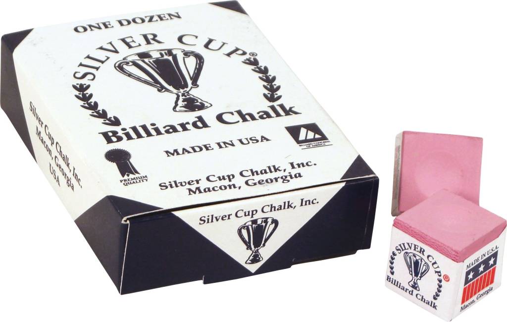 Silver Cup Cue Tip Chalk - Show Me Billiards