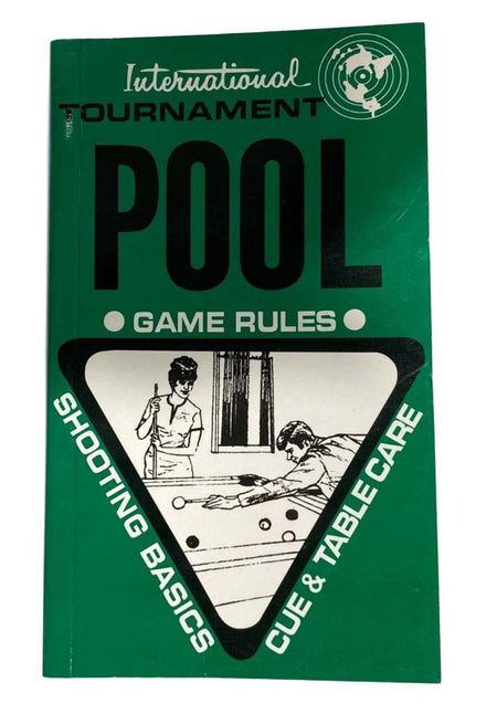 International Tournament Pool Rule Book - Show Me Billiards